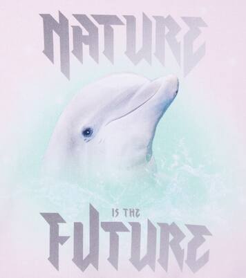 Monti printed cotton sweatshirt | Molo