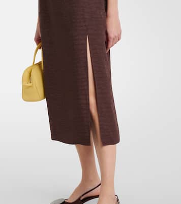 Midirock Notte aus Satin | Jacquemus