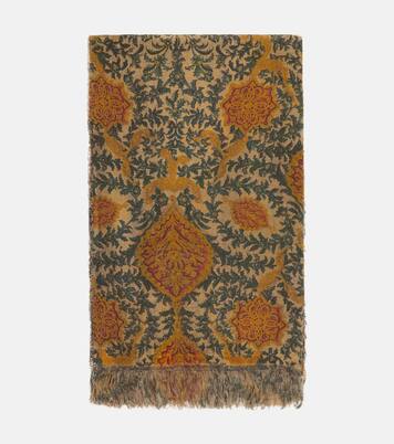 Apoteosi fringed linen jacquard tablecloth | The House of Lyria