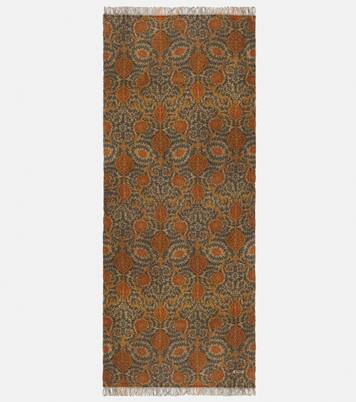 Apoteosi fringed linen jacquard tablecloth | The House of Lyria