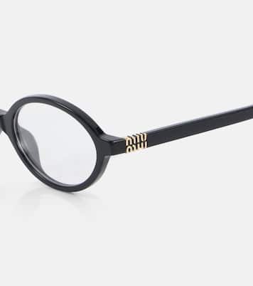 Ovale Brille Miu Regard | Miu Miu