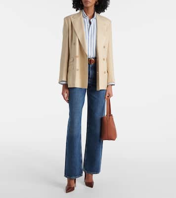 Blazer Vannesa aus einem Seidengemisch | Ralph Lauren Collection