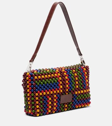 Sac Timmy Small en cuir à ornements | Staud