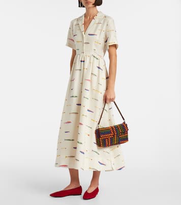 Sac Timmy Small en cuir à ornements | Staud