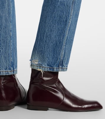 Ankle Boots Colt aus Leder | Khaite