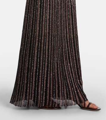 Jupe longue Zig Zag à sequins | Missoni