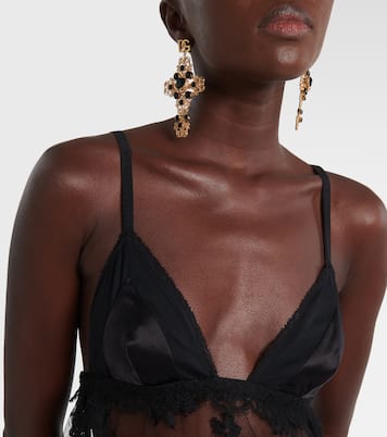 Floral lace top | Dolce&Gabbana