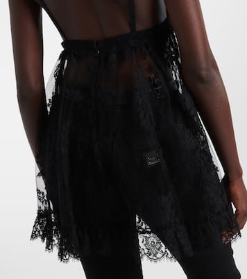 Floral lace top | Dolce&Gabbana