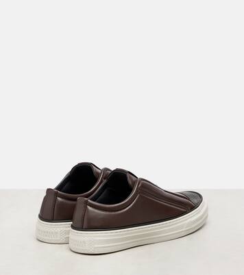 Monili leather sneakers | Brunello Cucinelli