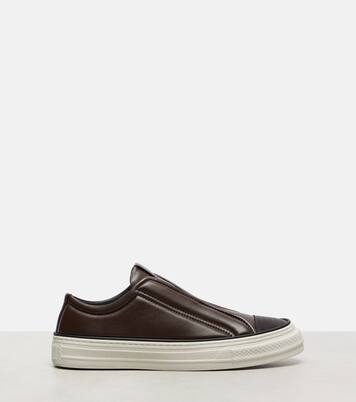 Monili leather sneakers | Brunello Cucinelli