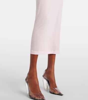 Sheer midi skirt | Wardrobe.NYC