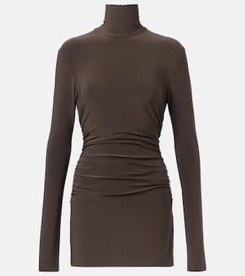 Pickleball mockneck minidress | Norma Kamali