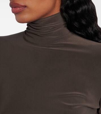 Pickleball mockneck minidress | Norma Kamali