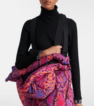 Lucinda animal-print down ski jacket | Goldbergh