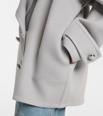 Cabanjacke Pebble aus Wolle | Loewe