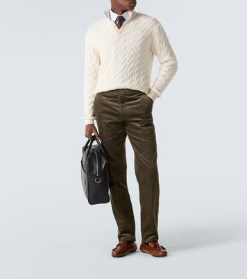 Jersey trenzado de cachemir | Ralph Lauren Purple Label