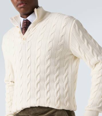 Jersey trenzado de cachemir | Ralph Lauren Purple Label