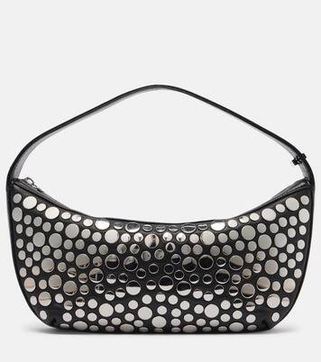 Demy Small studded leather shoulder bag | Staud