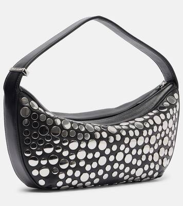 Demy Small studded leather shoulder bag | Staud