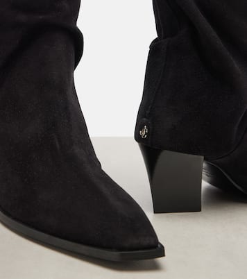 Ankle Boots Hart 60 aus Veloursleder | Jimmy Choo