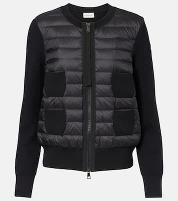 Cardigan con imbottitura in piuma | Moncler