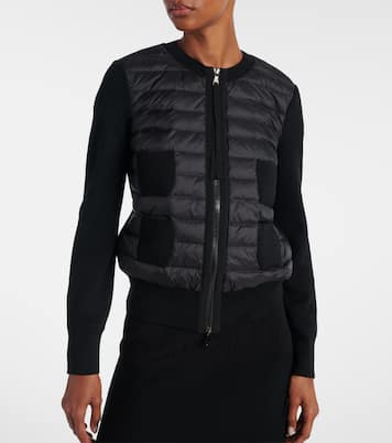 Cardigan con imbottitura in piuma | Moncler