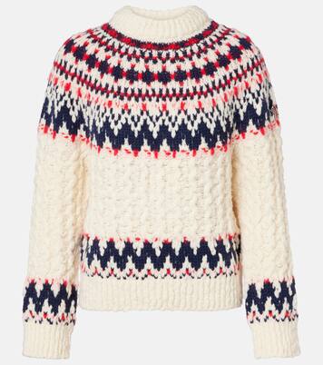 Jacquard wool-blend sweater | Moncler Grenoble