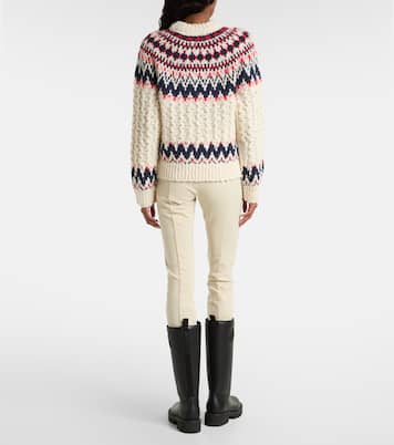 Jacquard wool-blend sweater | Moncler Grenoble
