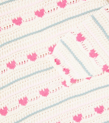 Josie crochet cotton and wool sweater | Bebe Organic