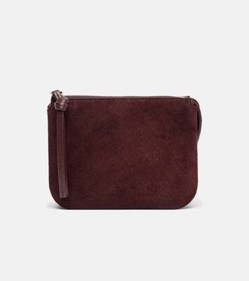 Triplex suede pouch | Phoebe Philo