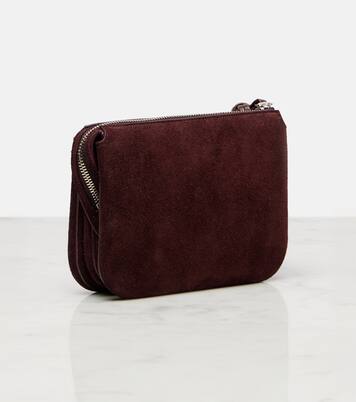 Triplex suede pouch | Phoebe Philo