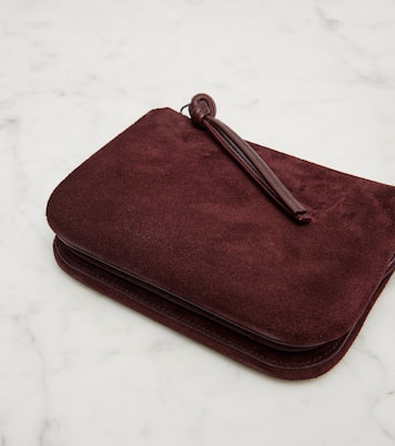 Triplex suede pouch | Phoebe Philo