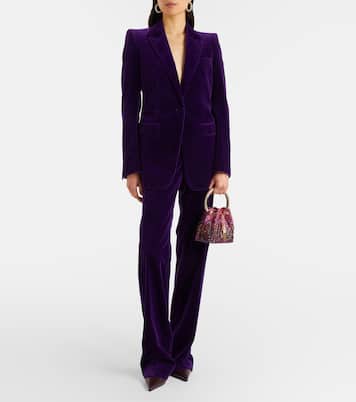 Bon Bon embellished satin bucket bag | Jimmy Choo