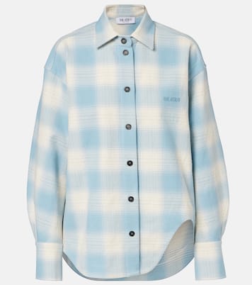 Plaid cotton and wool shirt | The Attico