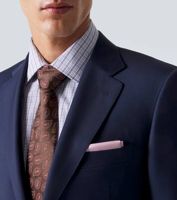 Cravate en jacquard de soie | Charvet