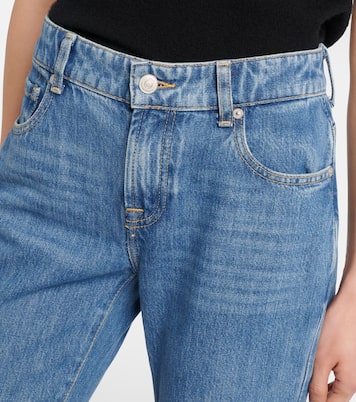 Calie embellished cropped straight jeans | 7 For All Mankind