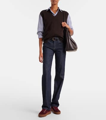 Sneakers Lucerne in suede con shearling | Bogner