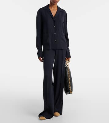 GG mid-rise wide-leg pants | Gucci