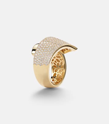 Divino 18kt gold (750/1000) ring with diamonds | Engelbert