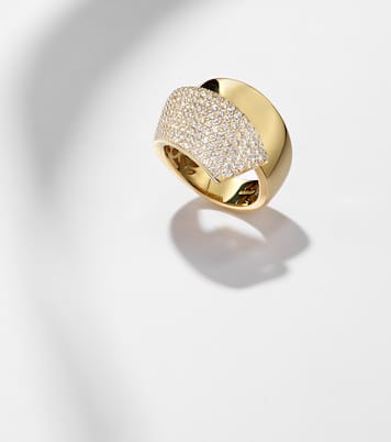 Divino 18kt gold (750/1000) ring with diamonds | Engelbert