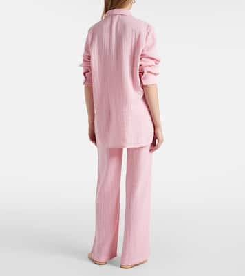 Krissy cotton wide-leg pants | Melissa Odabash