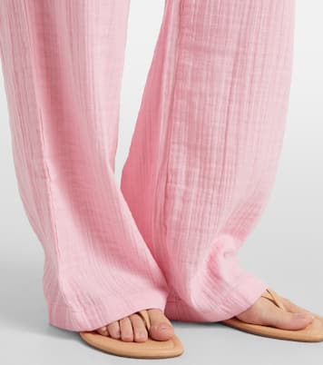 Krissy cotton wide-leg pants | Melissa Odabash