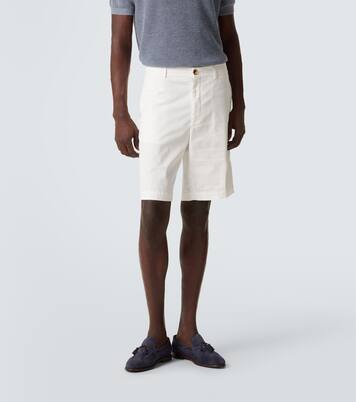 Bermuda-Shorts aus einem Baumwollgemisch | Brunello Cucinelli
