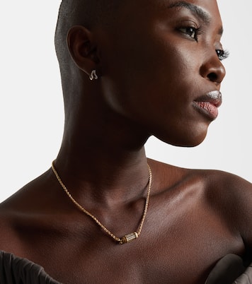 18kt gold (750/1000) necklace with diamonds | Marie Lichtenberg