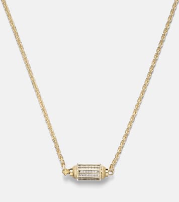 18kt gold (750/1000) necklace with diamonds | Marie Lichtenberg