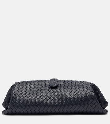 Lauren 1979 Intrecciato leather clutch | Bottega Veneta