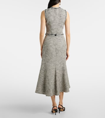 Andrea tweed midi dress | Safiyaa