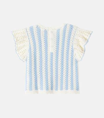 Top Lyse aus Häkelstrick | Louise Misha