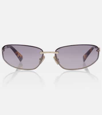 Miu Nocturne oval sunglasses | Miu Miu