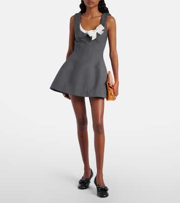 Minikleid aus Twill | Shushu/Tong